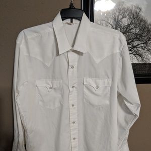 Amazing vintage pearl-snap western shirt
